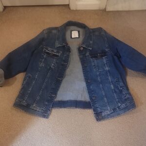 LC Lauren Conrad Dark Blue Denim Jacket
